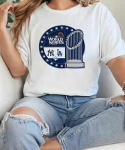 Los Angeles Dodgers vs. New York Yankees 2024 World Series Matchup Collector MLB T-Shirt Classic Women's T-shirt