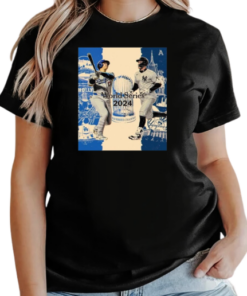 Los Angeles Dodgers vs. New York Yankees In The 2024 World Series Poster T-Shirt Classic Women's T-shirt