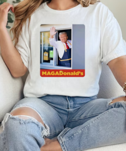 MAGA Donald's Trump Magadonald's T-Shirt Classic Women's T-shirt