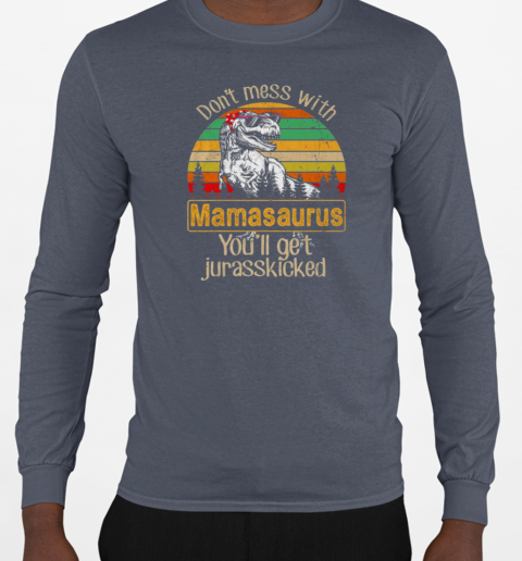 Mamasaurus T-Shirt Long Sleeved T-shirt 