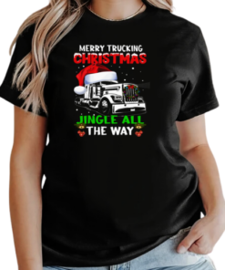 Merry Truckin Christmas Jingle All The Way T-Shirt Classic Women's T-shirt