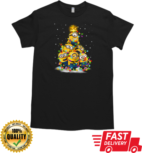 Minions Christmas Tree T-Shirt