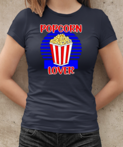 Movie Fan Popcorn Lover Retro T-Shirt Classic Women's T-shirt