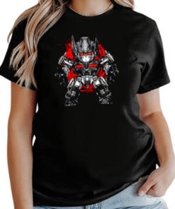 Nemesis Prime Transformers Chibi Nemesis retro T-Shirt Classic Women's T-shirt