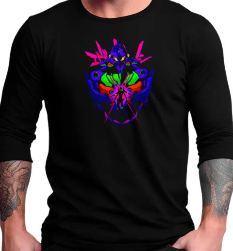 Neon Genesis Evangelion EVA Unit 13 T-Shirt Long Sleeved T-shirt 