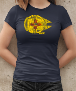 New Mexico Flag And The Millennium Falcon T-Shirt Classic Women's T-shirt