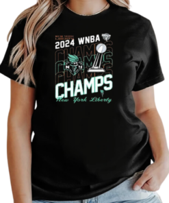 New York Liberty 2024 WNBA Finals Champions Blackwash T-Shirt Classic Women's T-shirt