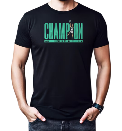 New York Liberty Breanna Stewart Champion 2024 T-Shirt