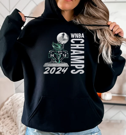 New York Liberty WNBA Champs 2024 NY T-Shirt Unisex Hoodie