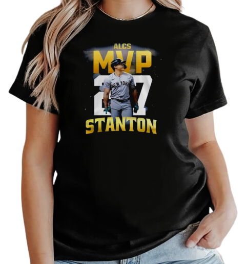 New York Yankees ALCS MVP Giancarlo Stanton 2024 T-Shirt Classic Women's T-shirt