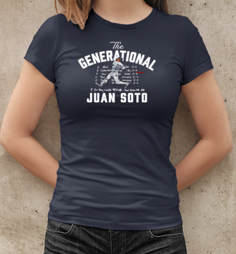 New York Yankees The Generational Juan Soto T-Shirt Classic Women's T-shirt