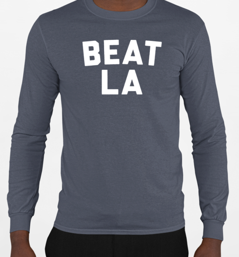 New York baseball beat LA T-Shirt Long Sleeved T-shirt 