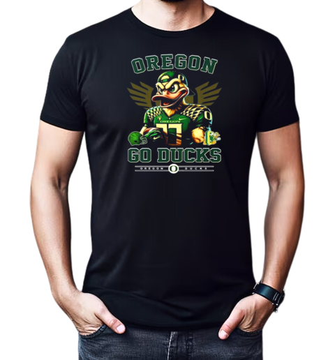 Oregon Ducks Go Ducks Mascot S T-Shirt