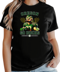 Oregon Ducks Go Ducks Mascot S T-Shirt Classic Women's T-shirt