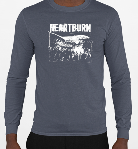 Papa Meat Heartburn T-Shirt Long Sleeved T-shirt 