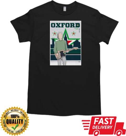 Paul Weller Oxford New Theatre In Oxford UK November 7 2024 Tour Poster T-Shirt