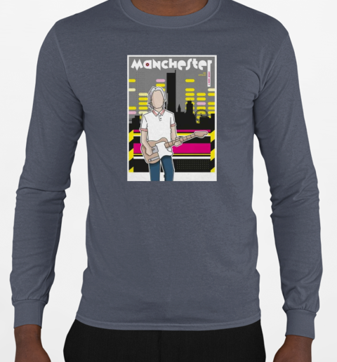 Paul Weller Show At O2 Apollo Manchester On Nov 1 2024 Poster T-Shirt Long Sleeved T-shirt 