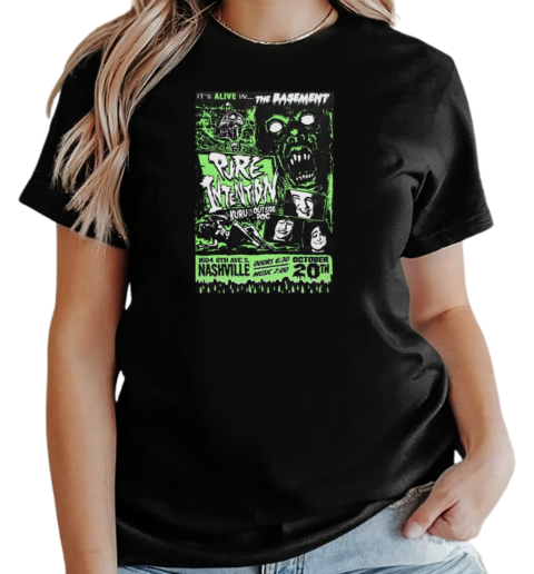 Pure Intention At The Basement On Oct 20 2024 in Tennessee TN T-Shirt Classic Women's T-shirt