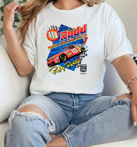 Ricky Rudd Checkered Flag Sports NASCAR 2025 Hall of Fame Inductee T-Shirt Classic Women's T-shirt