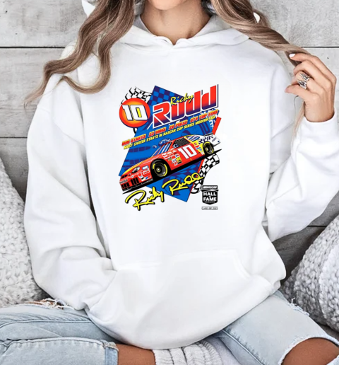 Ricky Rudd Checkered Flag Sports NASCAR 2025 Hall of Fame Inductee T-Shirt Unisex Hoodie