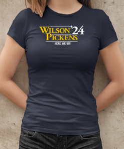 Russell Wilson and George Pickens Wilson Pickens '24 here we go T-Shirt Classic Women's T-shirt