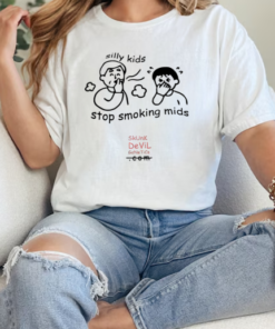 Silly kids stop smoking mids T-Shirt Classic Women's T-shirt