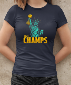 Statue Of Liberty New York Liberty 2024 WNBA Champs T-Shirt Classic Women's T-shirt