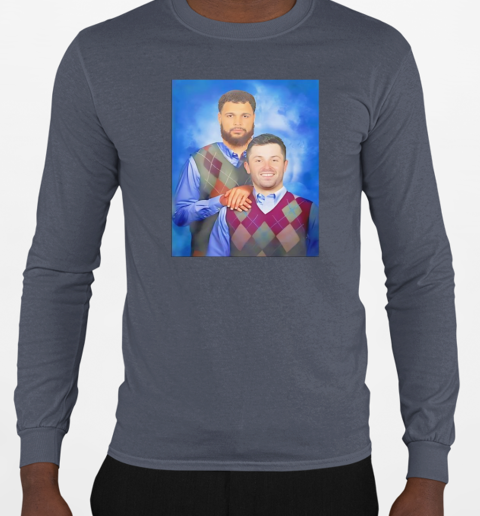 Tampa Bay Buccaneers Baker Mayfield and Mike Evans Step Brothers T-Shirt Long Sleeved T-shirt 