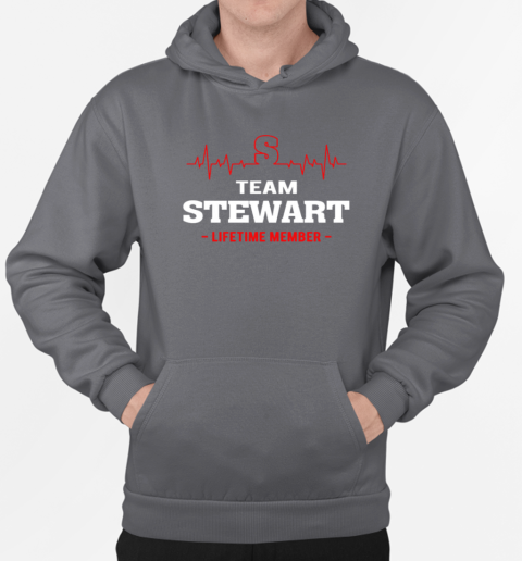 Team Stewart Lifetime Member T-Shirt Unisex Hoodie