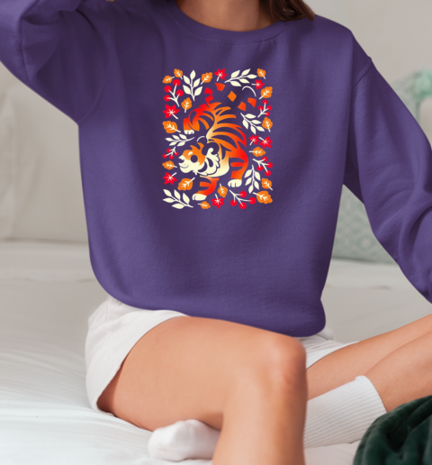 Tiger cute autumn T-Shirt Unisex Sweatshirt