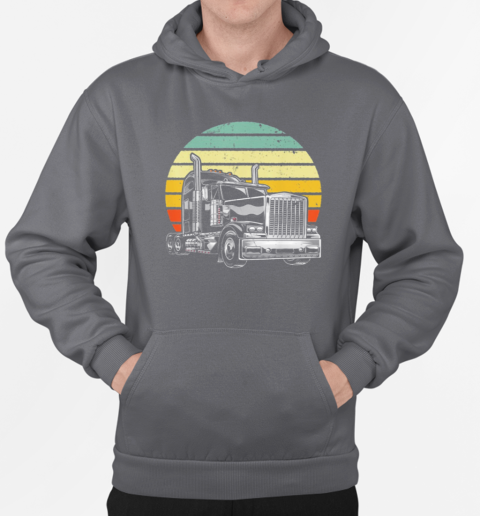 Truck Vintage Trucker T-Shirt Unisex Hoodie