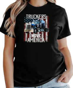 Truckers Move America T-Shirt Classic Women's T-shirt