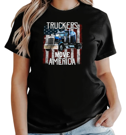 Truckers Move America T-Shirt Classic Women's T-shirt