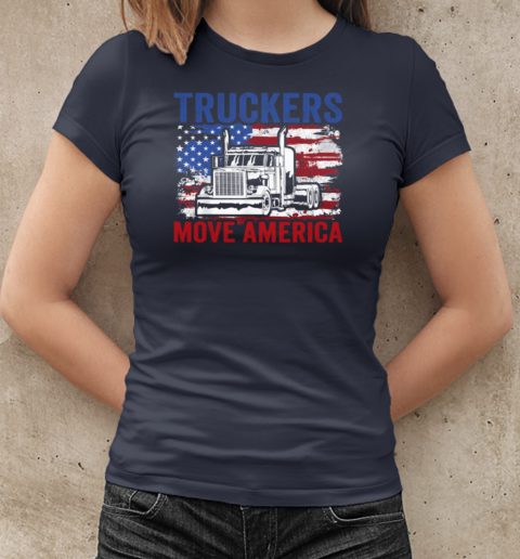 Truckers Move America Trucker T-Shirt Classic Women's T-shirt