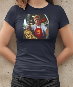 Trump Makes Fries At McDonald's T-Shirt Classic Women's T-shirt