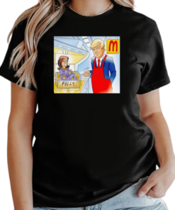 Trump McDonald's Harris Polls T-Shirt Classic Women's T-shirt