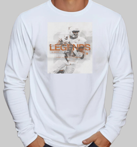 Vince Young Texas Longhorns legends class T-Shirt Long Sleeved T-shirt 