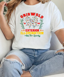 Vintage Christmas Coquette Griswold Exterior Illumination Logo T-Shirt Classic Women's T-shirt