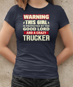 Warning This Girl Trucker T-Shirt Classic Women's T-shirt