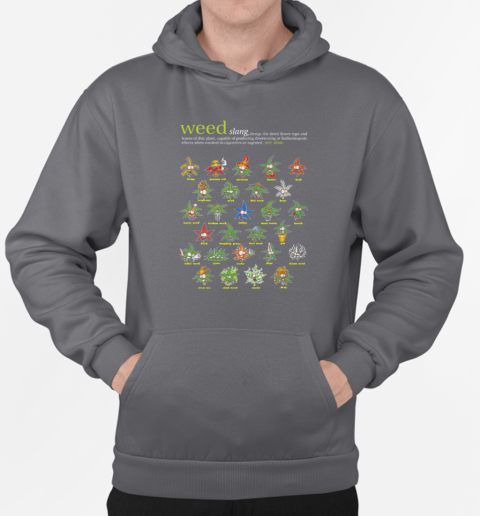 Weed Slang Definition Various Species T-Shirt Unisex Hoodie